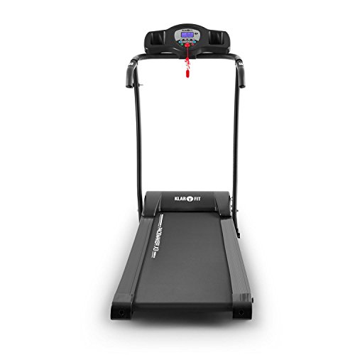 Klarfit Pacemaker X3 Laufband - 1,5 PS Treadmill, Laufbahn mit Trainingscomputer, Geschwindigkeit: 0,8-12km/h, LCD… – Bild 3