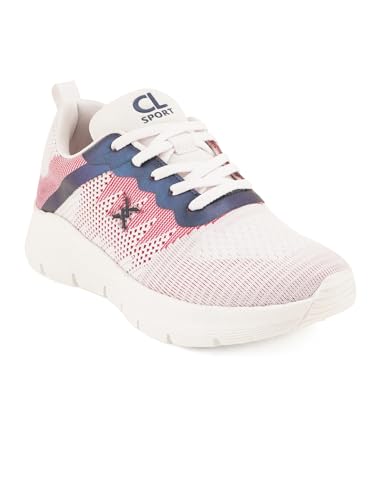 Image of Carlton London Women Comfortable Laceup Snakeer with Heels, for for Casual, Walking & Daily Use