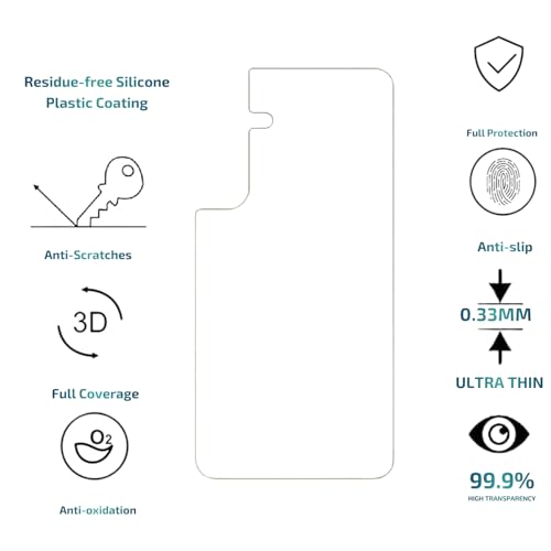 Image of SPRIG Compatible with Samsung Galaxy S24 FE CrystalSkin Screen Protector,Ultra Clear, Scratch Resistant, Edge-to-Edge Full Coverage, Bubble Free Installation (Pack of 1)