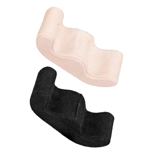 BESTYASH 2 Piezas Almohada de Piel de Ciervo Cojines de SPA Figuras a Granel Almohada de Espuma Almohada portátil Almohadas Finas Almohadas de Pulsera para exhibir Joyas vellón de Cuero