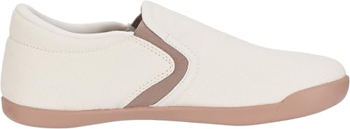 Image of WHITIN Women's Wide Barefoot Shoes | Elastic V-Detail Classic Slip-On | Minimalist Walking Sneakers