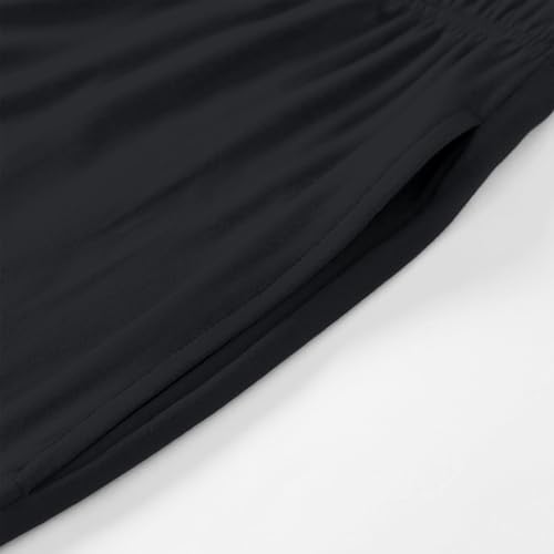 FQZWONG Men's Pajama Pants Lightweight Loungewear Comfy Jogger Sleep Pant Casual Long Pj Bottoms with Drawstring Pockets2