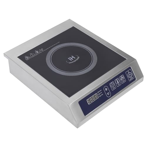 Placa de inducción, 3500W Placa Inducción Portátil, Cocina Inducción, Placa De Vidrio, Cocción Rápida Alimentos, Control De Temperatura, Utilizado En Cocina Casera, Restaurantes, Tiendas Fondue, Etc