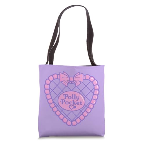 Bolso tote con logo de corazón Polly Pocket miniatura 1