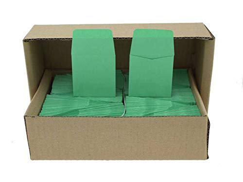 Guardhouse Münzumschläge aus Archivpapier, 500 Stück, Grün, 2 x 2