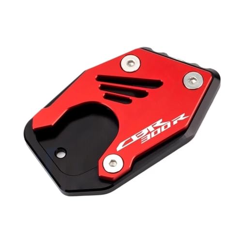 Extension béquille latérale rouge pour CBR300R et CBR500R 2013-2022