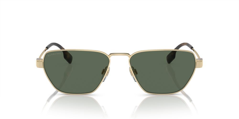BURBERRY サングラス スクエア グリーン Amazon.com: BURBERRY Sunglasses BE 3146 110971 Light Gold