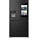 Produktbild Hisense RQ760N4IFE Cross Door Kühl-Gefrierkombination, Total NoFrost, Smart Connectivity mit Display & WiFi, MultiFlow Kühlung, Eis- & Wasserspender, Super Cool, Metal Tech Cooling, EEK E, schwarz