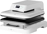 HTVRONT Auto Heat Press Machine 15x15 Inch (38x38CM) White, T Shirt Press with Auto Release for Sublimation & Heat Transfer