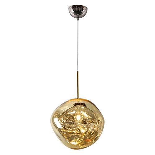 Lustre minimaliste nordique en verre suspendu pour restaurant