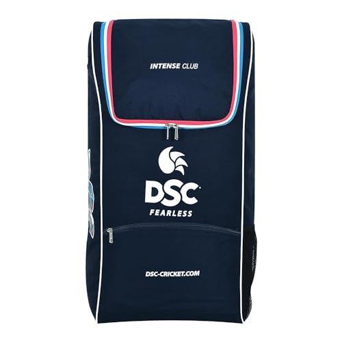 Image of DSC Intense Club Duffle Cricket Kit Bag - Large Capacity Sports Equipment Travel Bag for Players