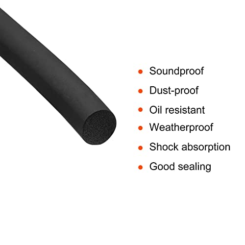 Sourcing map Striscia di tenuta in gomma espansa
