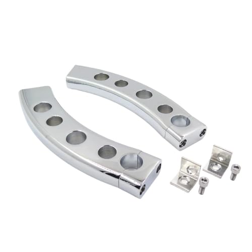Risers Guidon 1 25 Pouces de Finition Chromée Haute Précision pour M109R