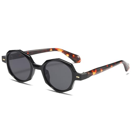 Lunettes de soleil ovales rétro pour festivals et terrasses d'été
