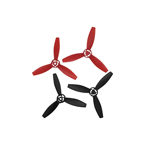 XEBRAD Hélice de 4 Uds., rotores de Cuchillas de liberación rápida, Accesorios de Repuesto CW CCW, for Drones con cámara Bebop 2 hélice fueraborda(Bundle 3)