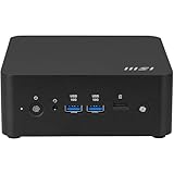 MSI Cubi NUC AI+ 2MG 030AT   Processeur Intel® CoreTM Ultra 9 288V CPU, 32 Go LPDDR5X, SSD M.2 512 Go, USB 10 Gbps Type A, Thunderbolt 4 & HDMI 2.1, Wi FI 6E, Bluetooth 5.3   Noir, Windows 11 Pro