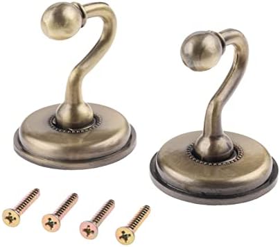 2Pcs Bronze Window Curtain Drapery Tieback Door Wall Tassel Hooks Holder Hanger Room Decor With Screws