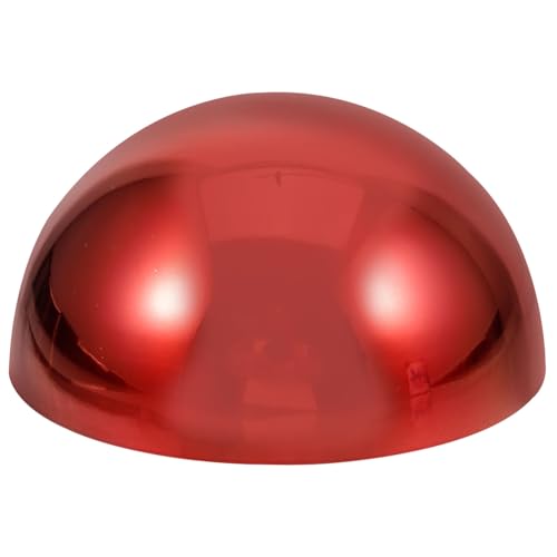 CIYODO Reflective Garden Gazing Ball Polished Hemisphere for Outdoor Decor Durable Shiny Mirror Sphere for Photography and Relaxing Atmosphere