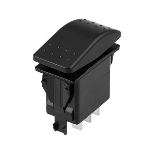 LT Easiyl 6 Pin 3 Speed Rocker Switch 12V/20A VLD2S00B-AZC00-000 Suitable for Automotive Marine Industrial Control Panels