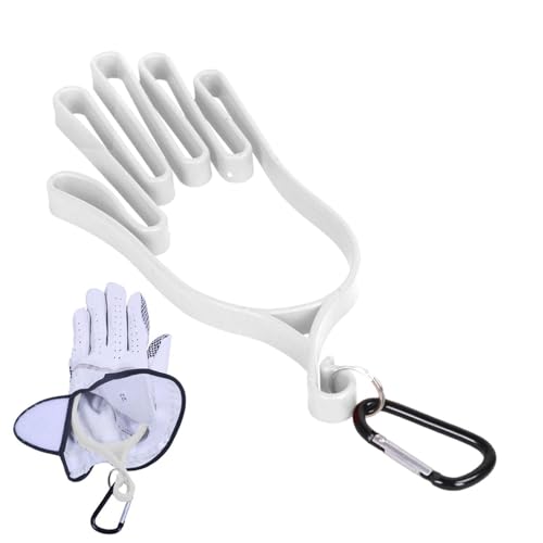 Golf Gloves Keeper - Sport Gloves Holder - Easy to Hold Glove Drying Stand - Gloves Support Frame for Golfer Accessories, Men, Women and Golfer Gloves Maintenance