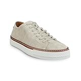 Allen Edmonds Mens Paxton Sneaker Light Grey 14 D