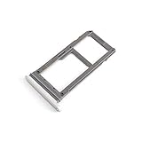 E-repair SIM Card Tray Holder Slot Replacement for Samsung Galaxy S7 G930 (Silver)