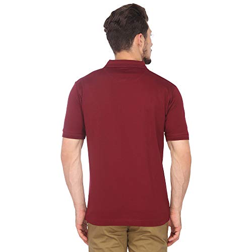 Image of Color Plus Mens Solid Polo T-Shirt
