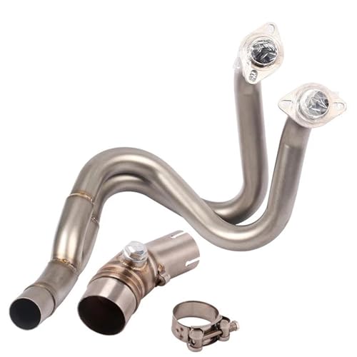 バイク用エキゾーストパイプ に適合する忍者 650用 に適合するZ650用 に適合するER6N用 に適合するヴェルシス 650用 に適合するER6F用 2012-2023 51mm フロントリンクパイプ オートバイの排気管