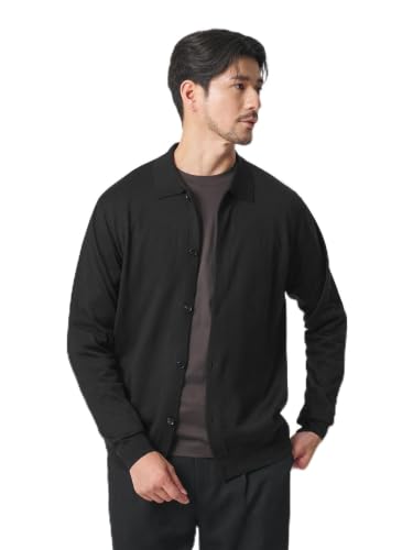 BEAUTY&YOUTH UNITED ARROWS 【WEB限定 WARDROBE SMART】マシーンウォッシャブル ウールミックス ポロカラーニット ジャケット sz1812