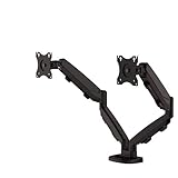 Packung Weight: 6.18 kg Fellowes 9683401 ESI EPPA Monitorarm doppelt, 2 x Monitore 8kg und 39“, schwarz