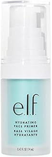 e.l.f., Hydrating Face Primer, Lightweight, Long Lasting, Creamy, Hydrates, Smooths, Fills in Pores and Fine Lines, Natural Matte Finish, Infused with Vitamin E, 0.47 Oz