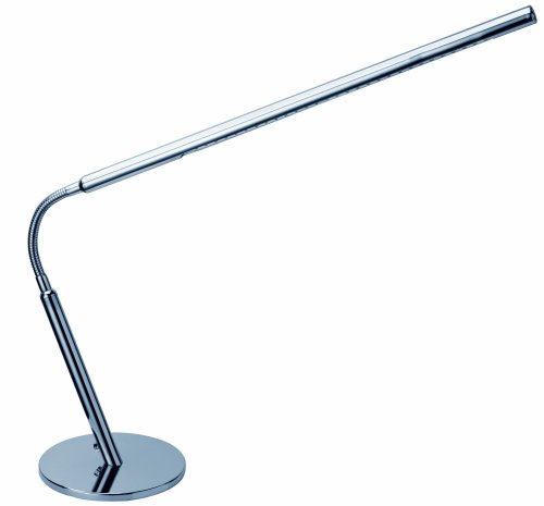 Preisvergleich Produktbild Alco Tischleuchte LED mit Standfuß, 9073, verchromt