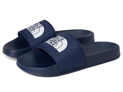 The North Face Men's Base Camp Slide III Sandal - Highly Cushioned, EVA Foam, Summit Navy/TNF White, 11