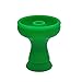 SSOLEREIT Embudo de Silicona Cacerola de Phunnel irrompible silicio Shisha Accesorio for la Pipa de Agua/Hookah/Shisha Tazón (Color : Verde)