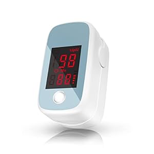 Saturimetro Da Dito Professionale, Pulsossimetro Punta Delle Dita, Pulsossimetro Da Dito Monitor Della Saturazione Di Ossigeno Con Display OLED, Saturimetro Di Ossigeno(SpO2), Frequenza Del Polso(PR)