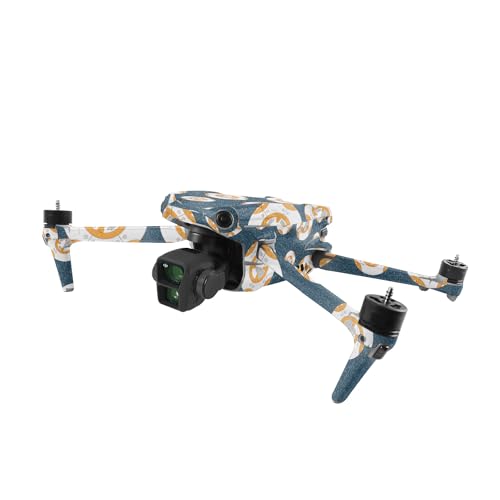 Image of MightySkins Glossy Glitter Skin Compatible with DJI Air 3 - Mini Galaxy Bots | Protective, Durable High-Gloss Glitter Finish | Easy to Apply
