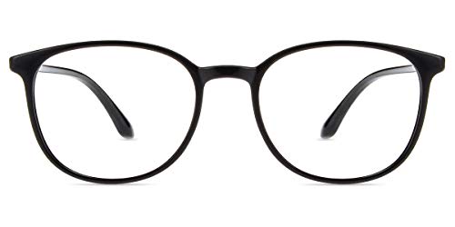 Firmoo Gafas Luz Azul para Mujer Hombre, Gafas Filtro Antifatiga Anti-luz Azul y contra UV400 Ordenador de Gafas Montura TR94 para Protección los Ojos Cover