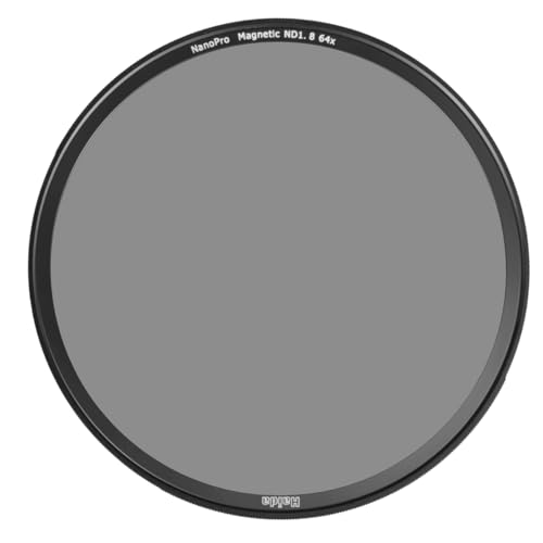 Filtro ND64 Magnético Haida de 55mm y 6 pasos en vidrio óptico con adaptador para control de luz 4