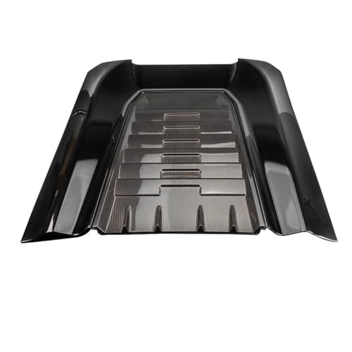 Kompatibel for Ford Ranger T9 2023 2024 XL-XLT Luftstrom-Einlass-Haubenschaufel, Auto-Frontmotorhauben-Spoileraufkleber, Hauben-Entlüftungsschaufel-Abdeckungsverkleidung