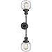 Innovations 208L-OB-G204-6-LED 2 Vertical Bath Vanity Light, Oil Rubbed Bronze