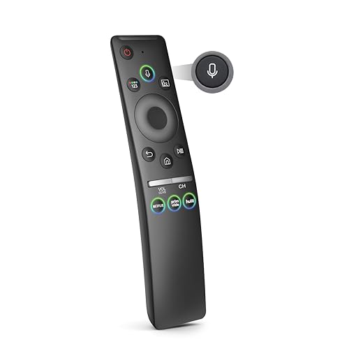 Voice Replacement Remote for Samsung Smart TVs, Universal Remote Compatible for All Samsung Curved Frame UHD QLED LED 4K 8K Smart TVs, BN59-01312A Original...