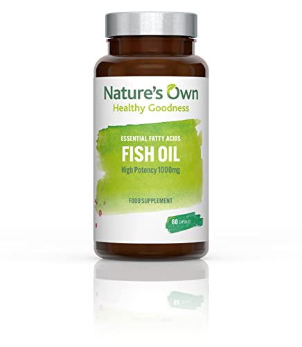 Huile de poisson Oméga 3 gélules EPA DHA haute puissance Natures Own 60