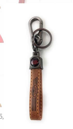 Image of Get Any Random Color of this Premium Leather Metal Hook Keychain J-a-w-a Key Chain ()