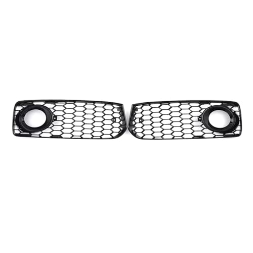Grille radiateur voiture pour A5 S5 2008-2012 look nid d'abeille noir