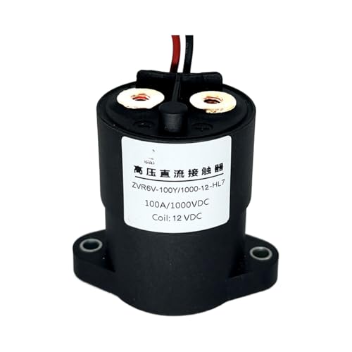 Contacteur 1000V DC 100A résistant aux arcs électriques pour circuits de contrôle 12V 24V