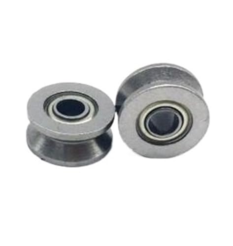 Roulement V624zz anti frottement pour rail de guidage de marche acier 4x13x6mm