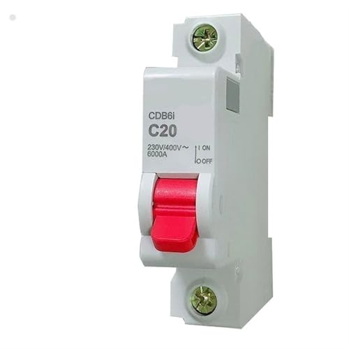 Disjoncteur miniature MCB fini les surcharges, sécurité 1P Type C 25A 6KA