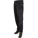 tapered jeans bedeutung Denim-Style Karl Kani Small Signature Tapered Five Pockets Denim Jeans (Vintage Black, M)