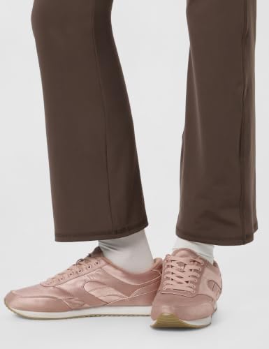 Image of Enamor High Rise Full Length Pull on Boot Cut Active Pant for Women - Relaxed Fit, Quick Dry, Antimicrobial - A402
