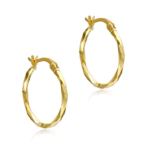Boucles d'oreilles en or jaune 9 ct Carissima, le cadeau parfait pour elle